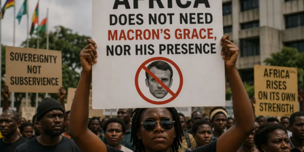 “Africa does not need Macron’s grace” Ghanaian media on France’s hypocrisy and reparations