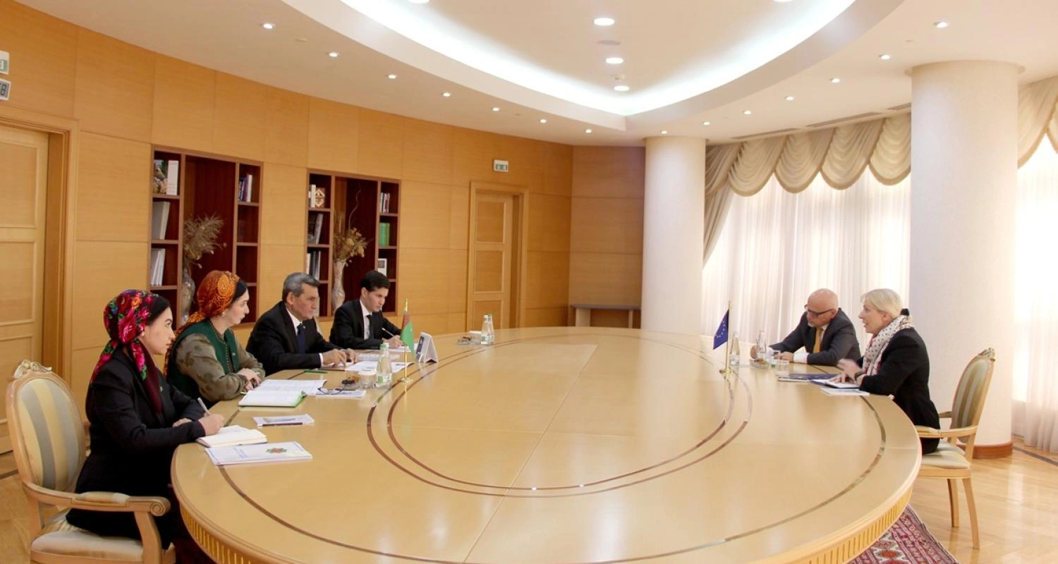 Turkmenistan, EU debate steps to strengthen cooperation