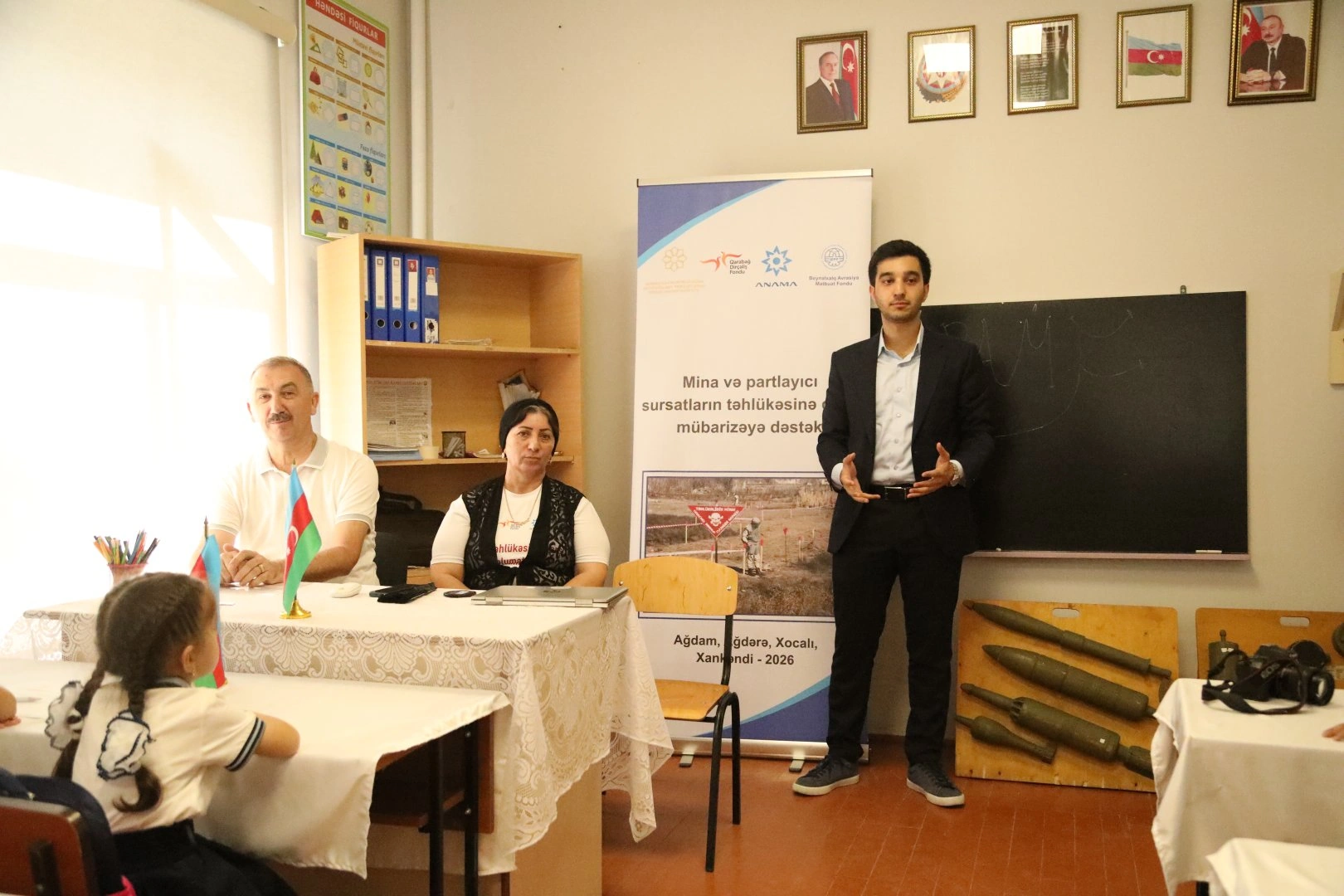Azerbaijan's Aghdara hosts training to raise awareness of mine threats (PHOTO)