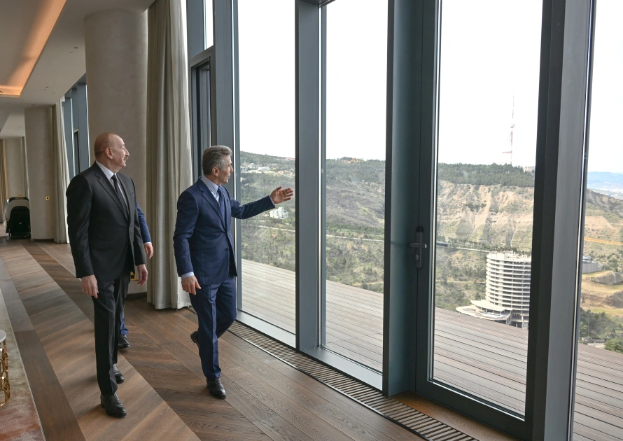 Tbilisi hosts luncheon in honor of President Ilham Aliyev (PHOTO)