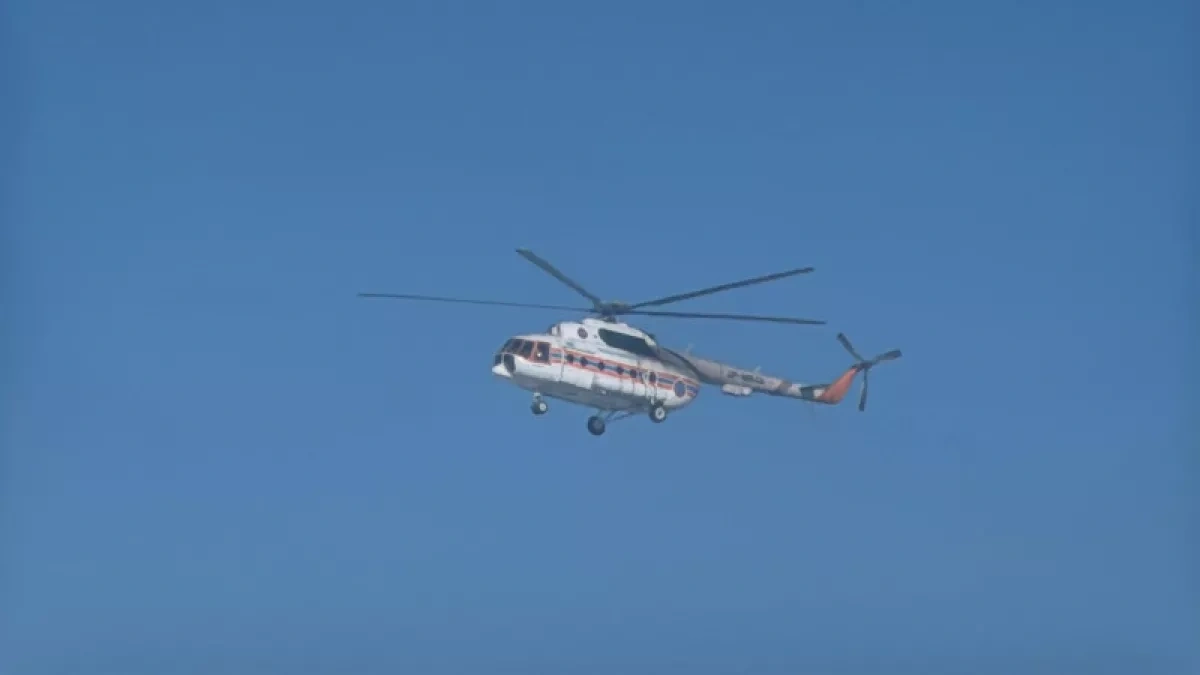 Kazakh rescue helicopter makes hard landing near Pavlodar