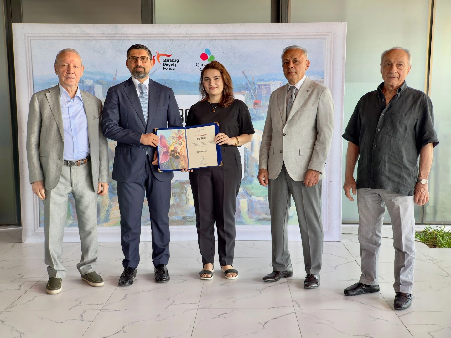 KRF Awards Young Artists Participating in the “Colors of Karabakh” (2026) Project (PHOTO)