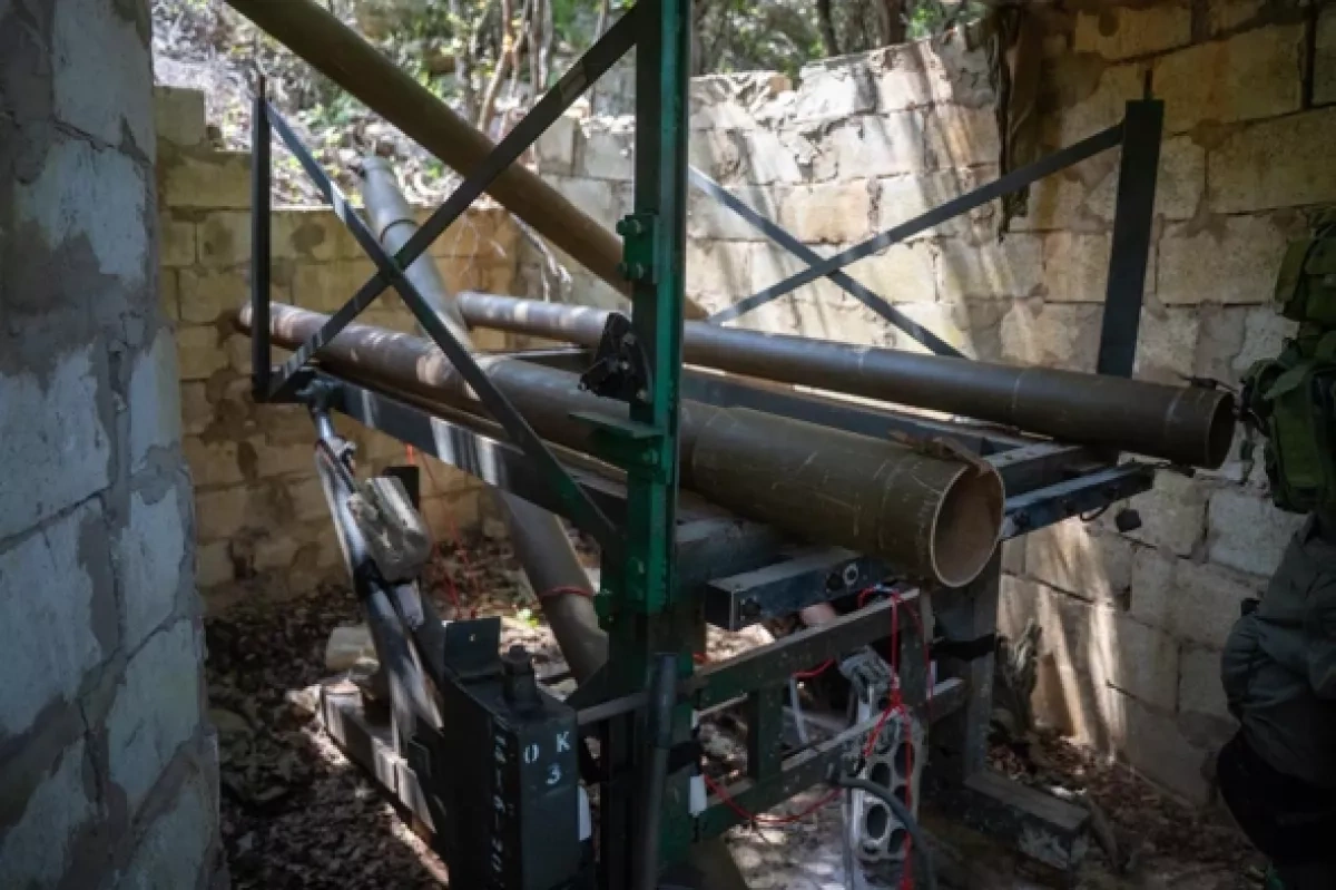 Israel destroys Hezbollah's infrastructure on Mount Dov in Lebanon PHOTO