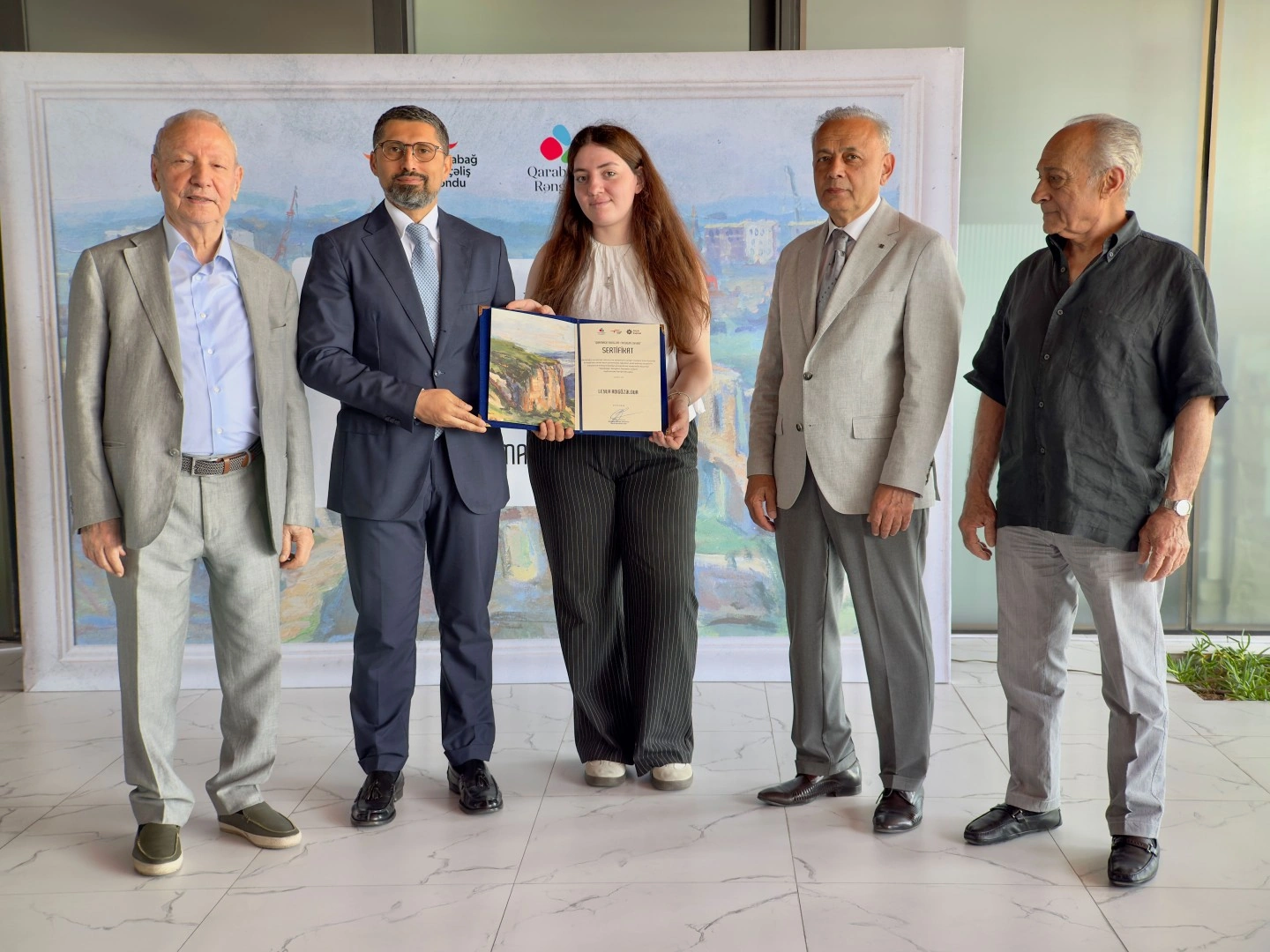 KRF Awards Young Artists Participating in the “Colors of Karabakh” (2026) Project (PHOTO)
