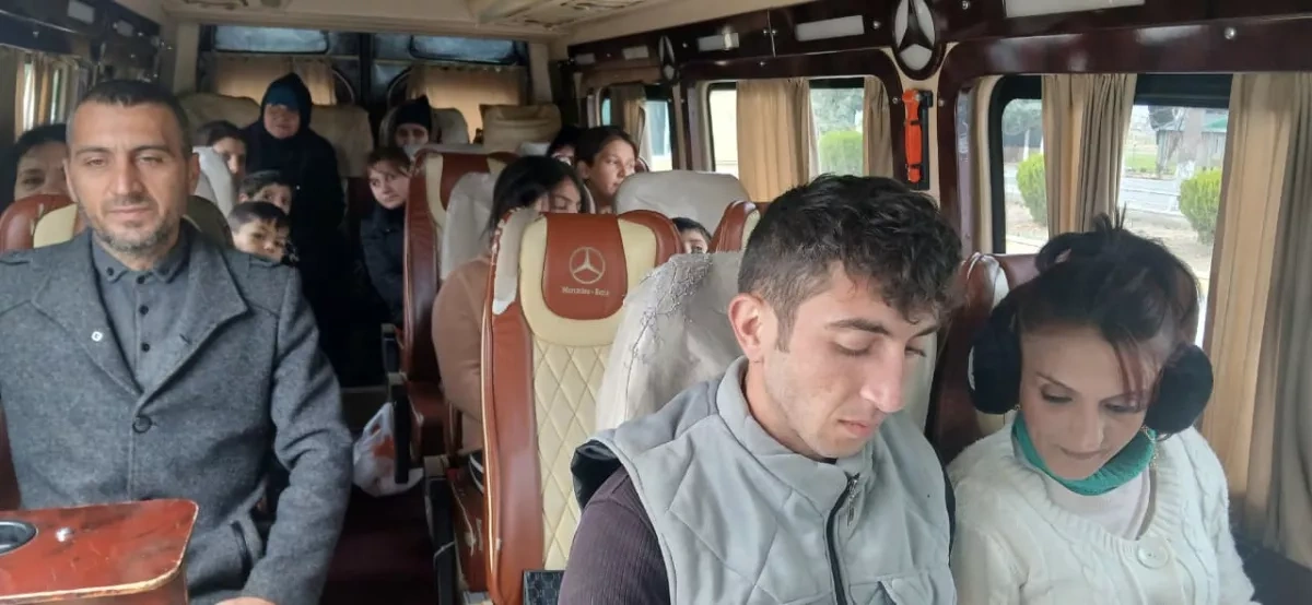 Azerbaijani families make return to Aghdara PHOTO