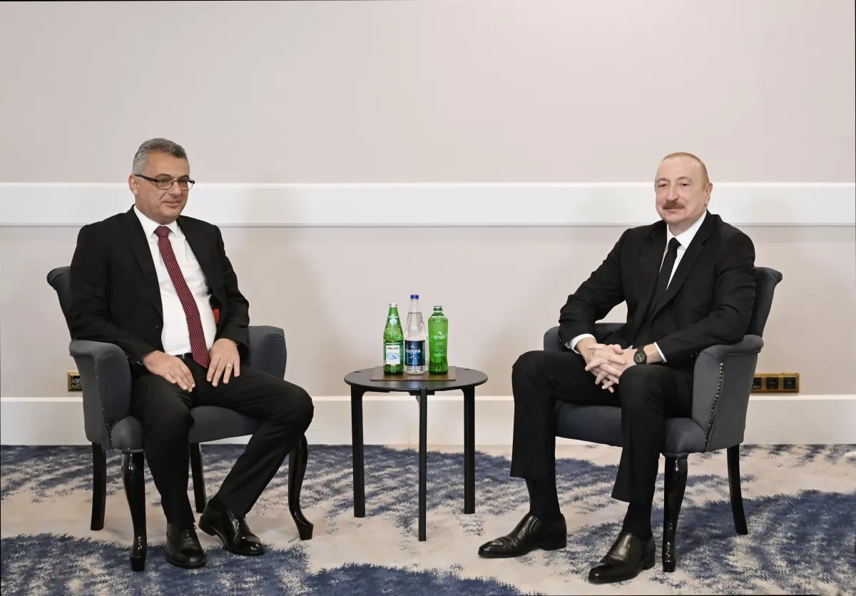 Azerbaijan’s president meets Turkish Cypriot leader in Antalya PHOTO