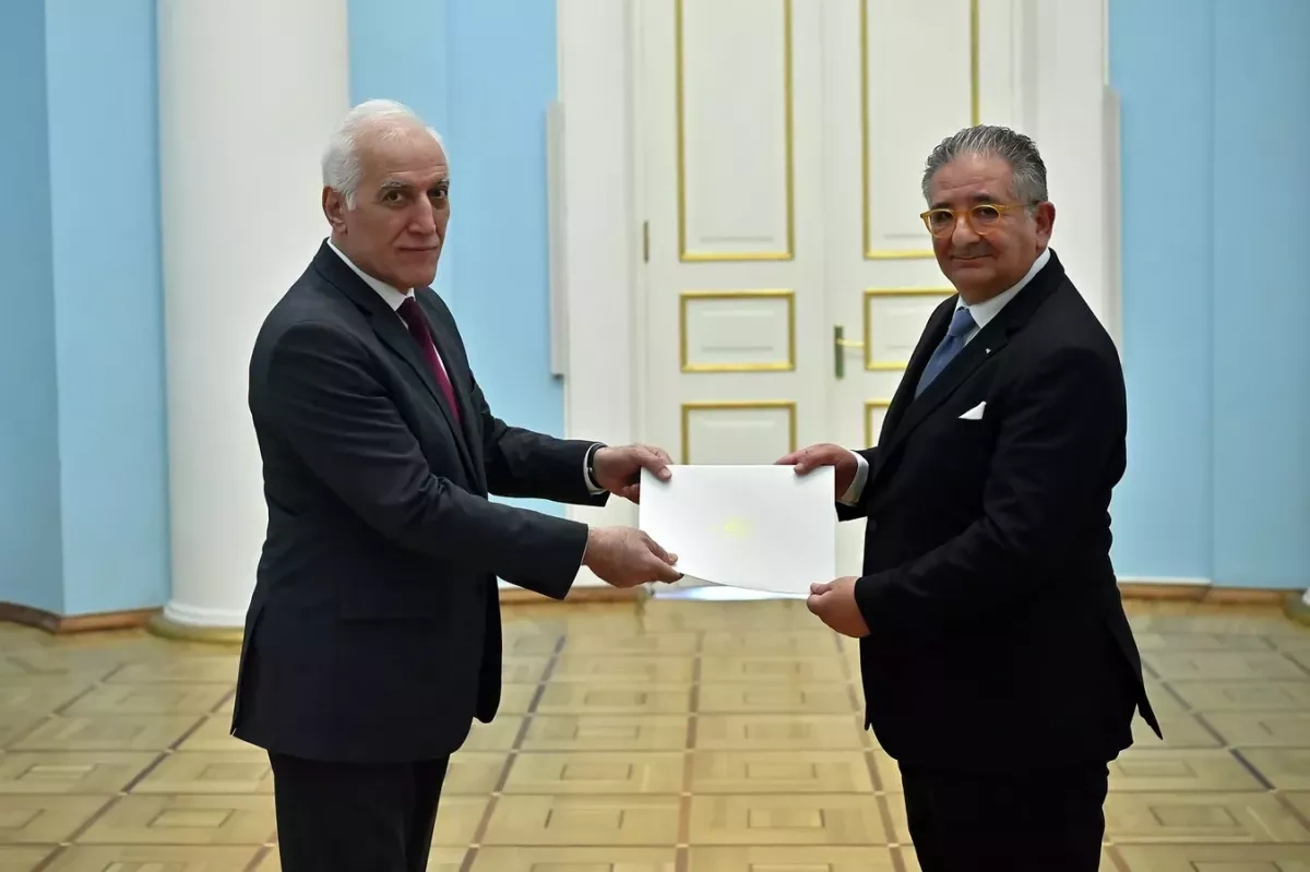 Armenia receives first Palestinian ambassador after formal recognition