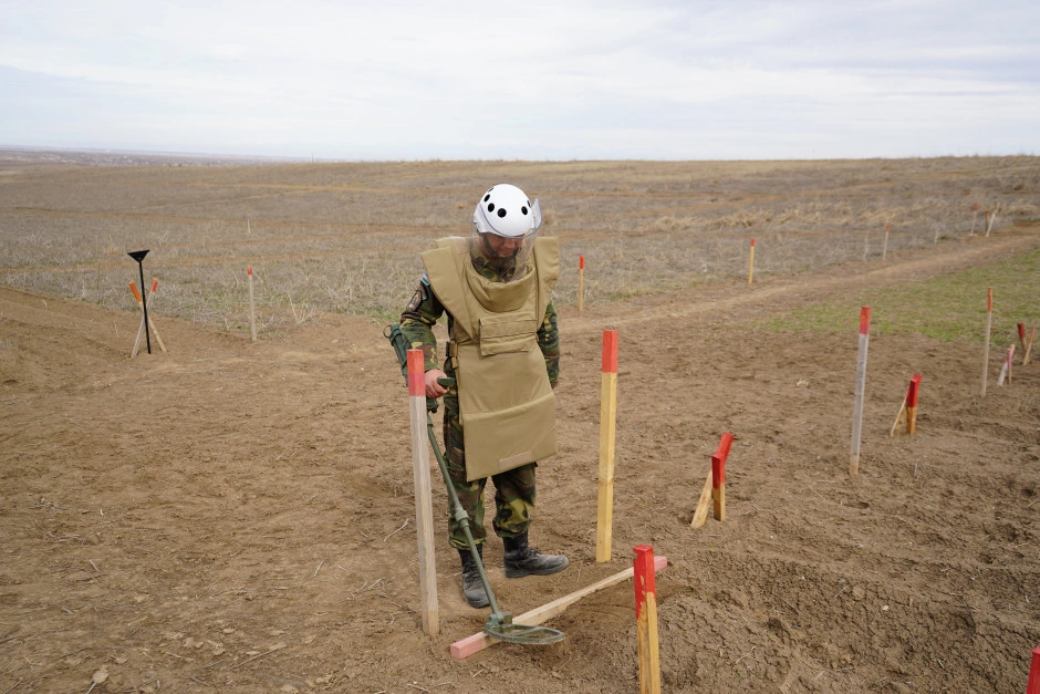 Azerbaijan's Organization of War, Labor and Armed Forces Veterans calls for global support to mine problem solution