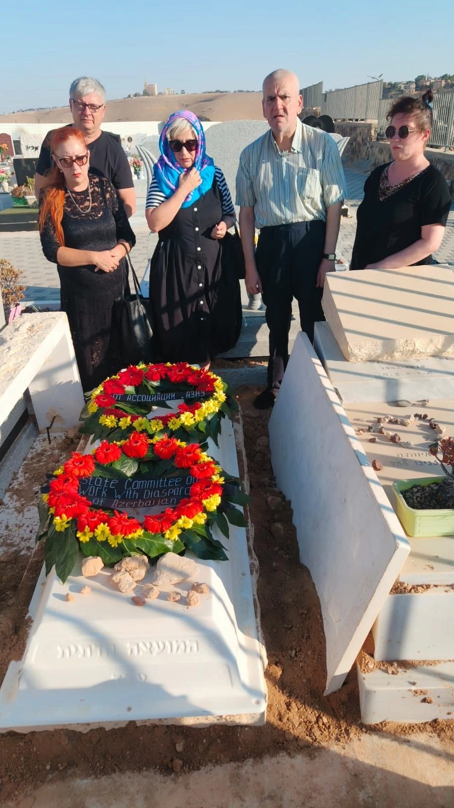 Israel's Arad hosts funeral for Azerbaijani People's Artist Tofig Mirzayev (PHOTO)