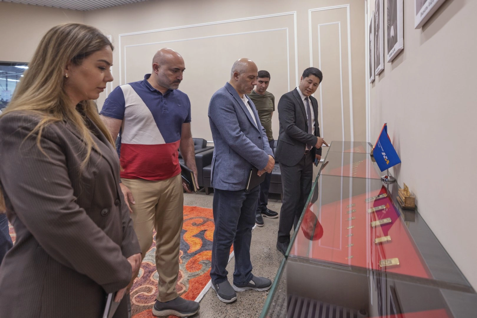 Azerbaijani delegation visits Altynken gold mine and gold refinery in Kyrgyzstan (PHOTO)