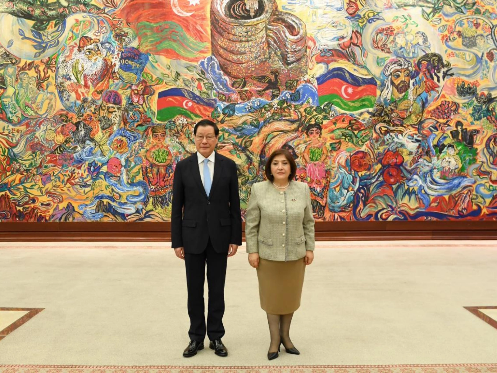 Speaker of Azerbaijani Parliament meets with China's Prosecutor General