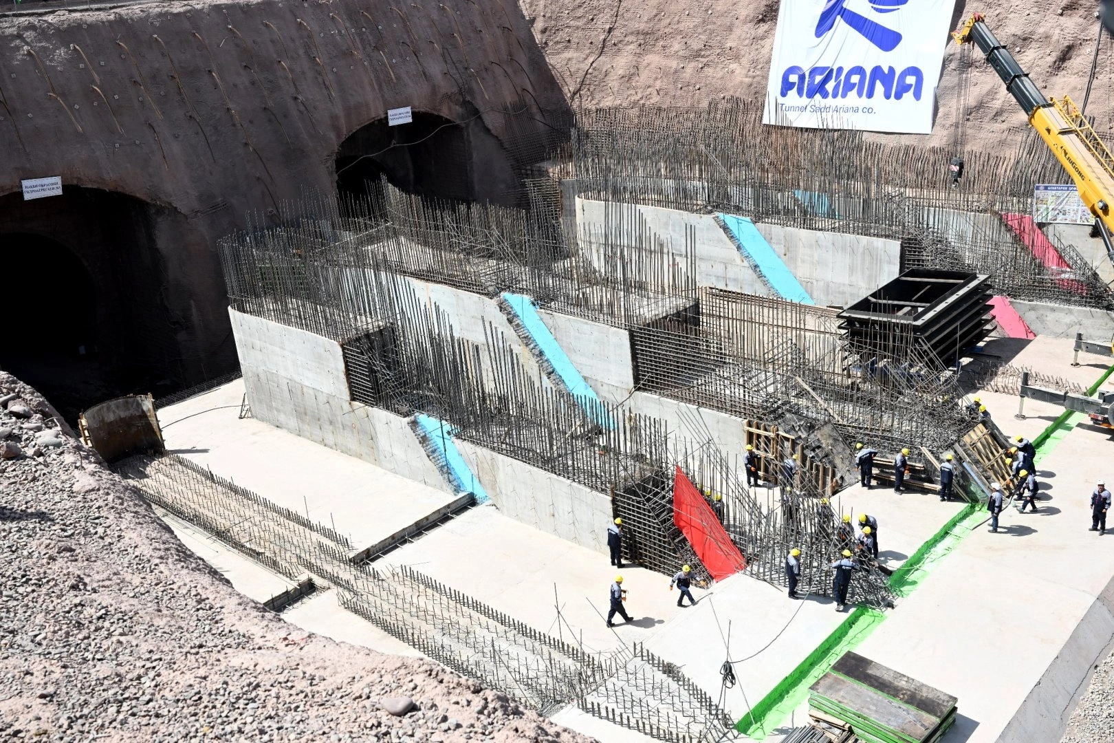 Tajikistan advances construction work at Rogun HPP