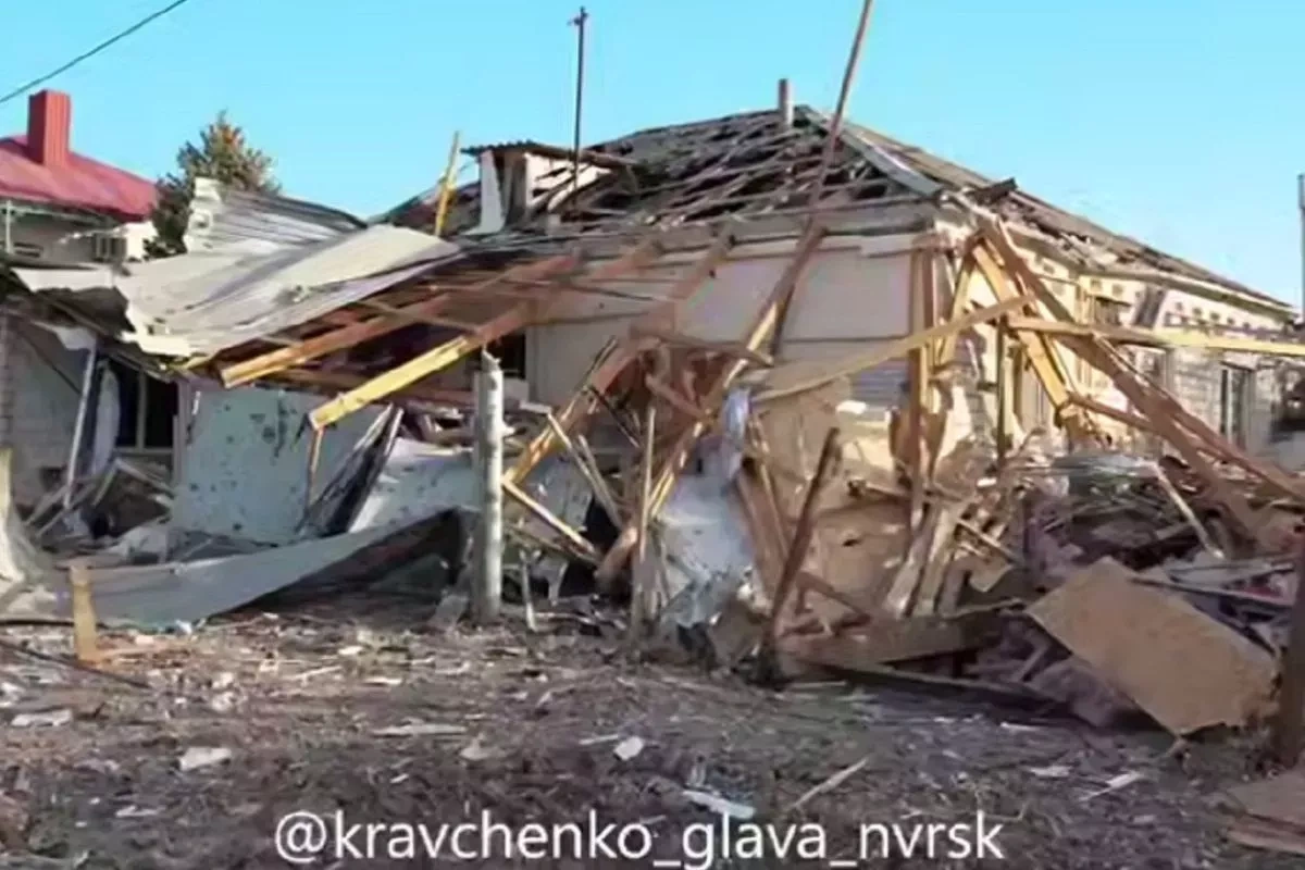 Over 100 homes damaged in Russian city following drone attack