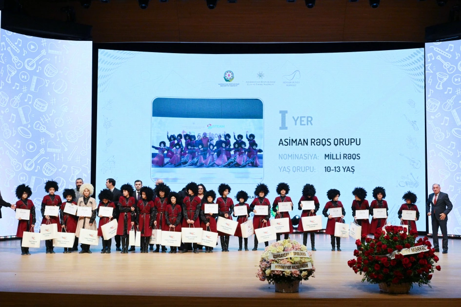 Heydar Aliyev Foundation VP Leyla Aliyeva and Alena Aliyeva attend awarding ceremony of Children’s Art Contest (PHOTO)