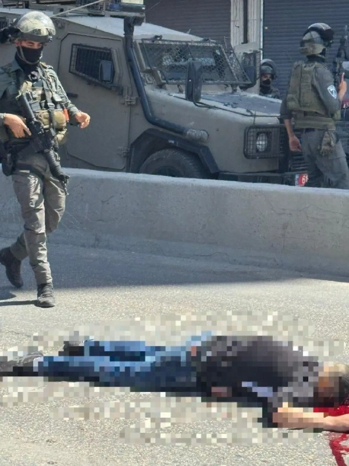 Gunman shot dead after opening fire on Israeli forces in Qalandiya PHOTO/VIDEO