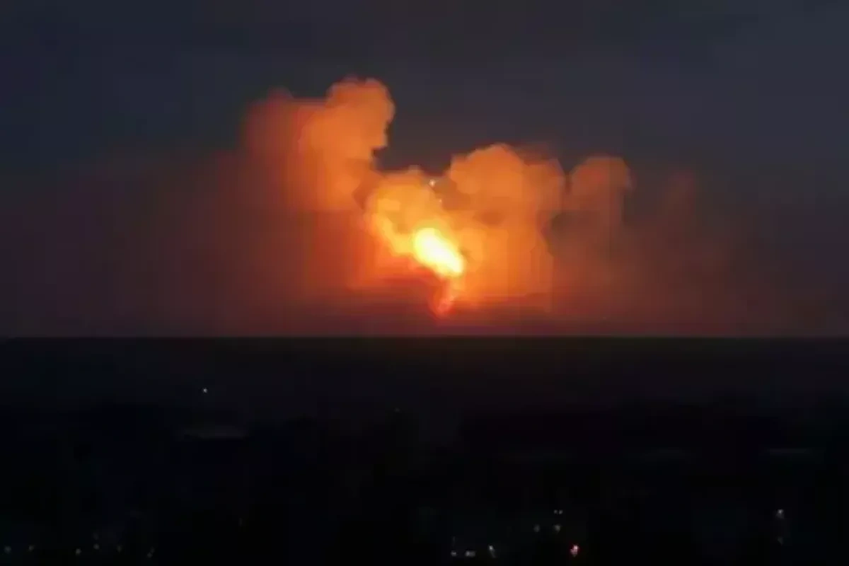 Drones intercepted over Black Sea spark series of blasts near Russia's Sochi video