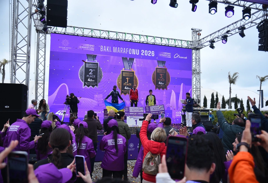 Award ceremony held for winners of "Baku Marathon 2026"