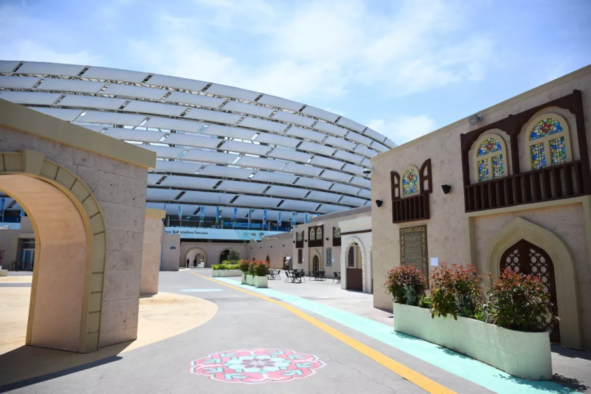 Azerbaijani president inspects Baku Olympic Stadium ahead of WUF13 PHOTO