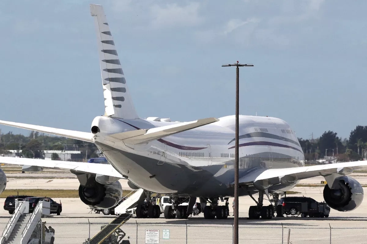 Media: Trump may get Qatar-gifted presidential jet by Independence Day
