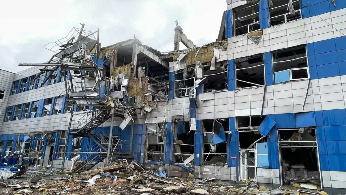 Ukrainian textile company left in ruins after strike in Kyiv PHOTO / VIDEO