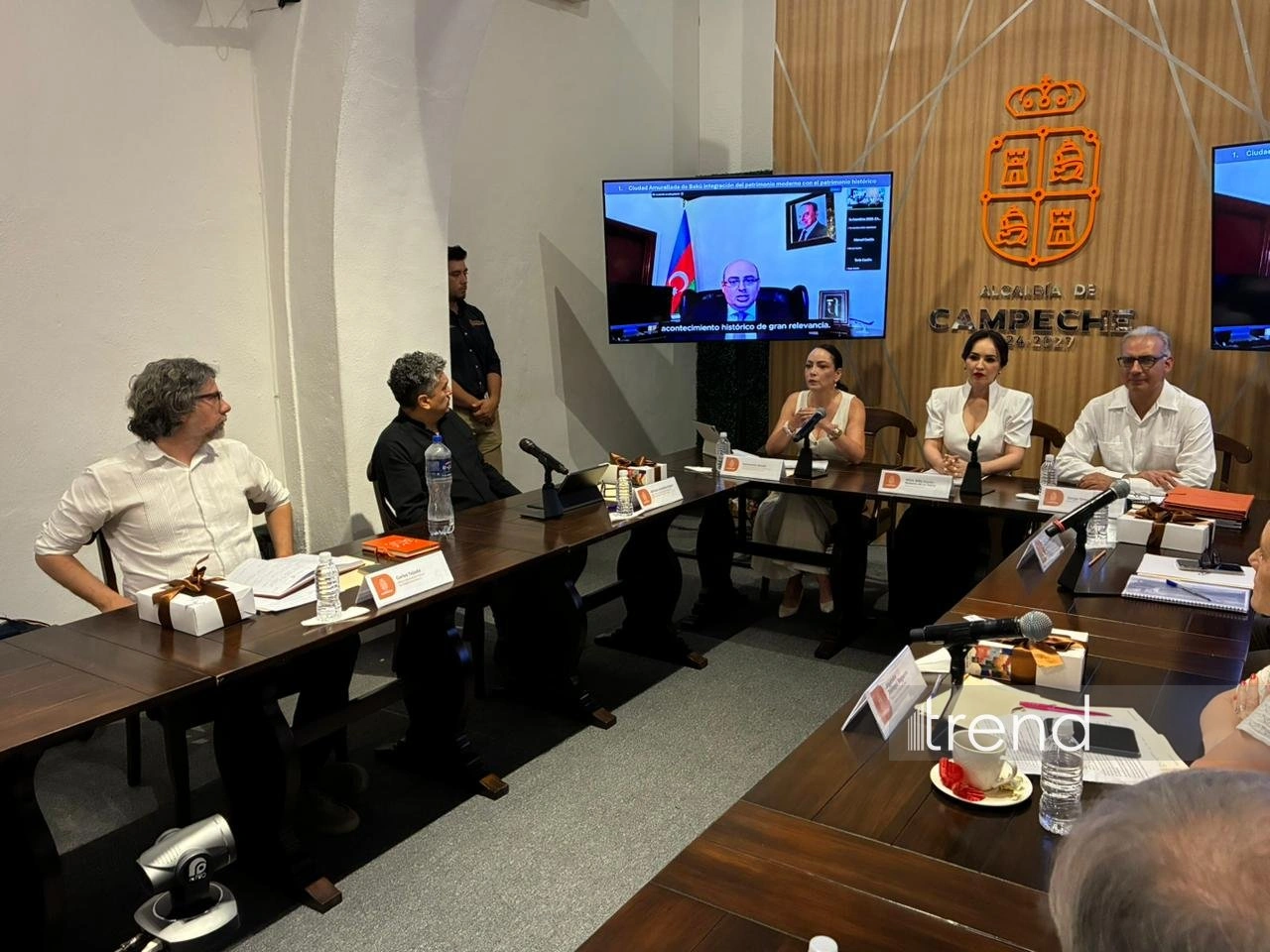 Mexican San Francisco de Campeche hosts presentation of Azerbaijan's Baku (PHOTO)