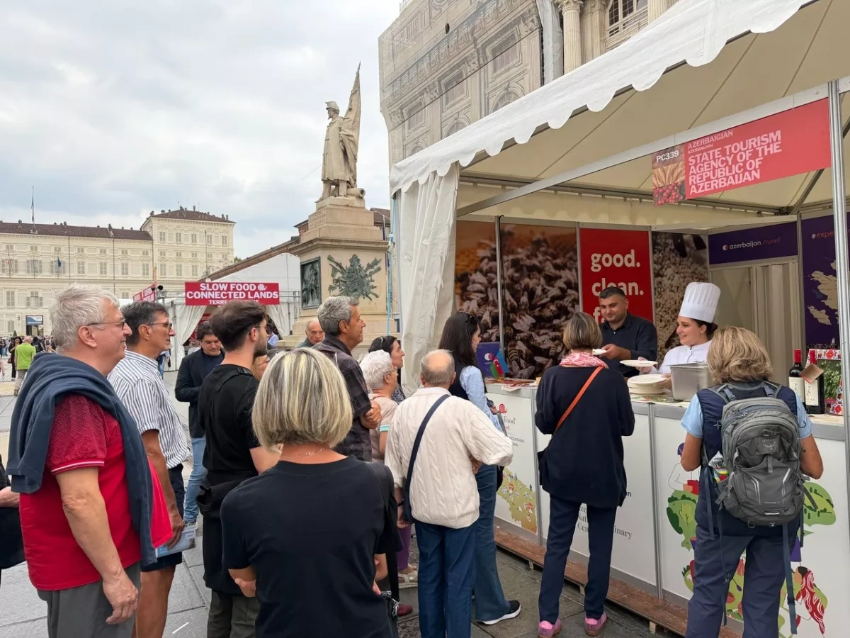 Azerbaijani cuisine wows crowds at major Italian food festival PHOTO