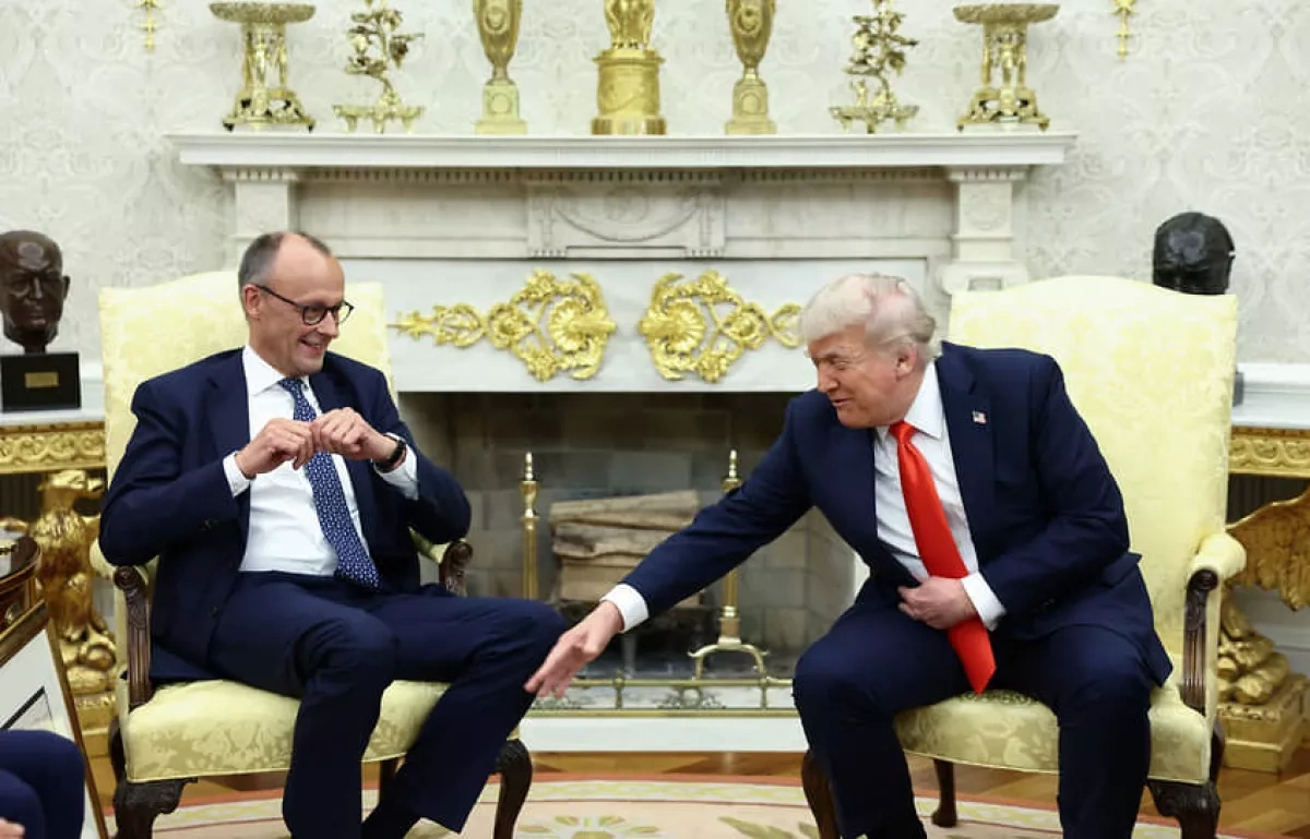 A quiet tone On Merz’s visit to Washington