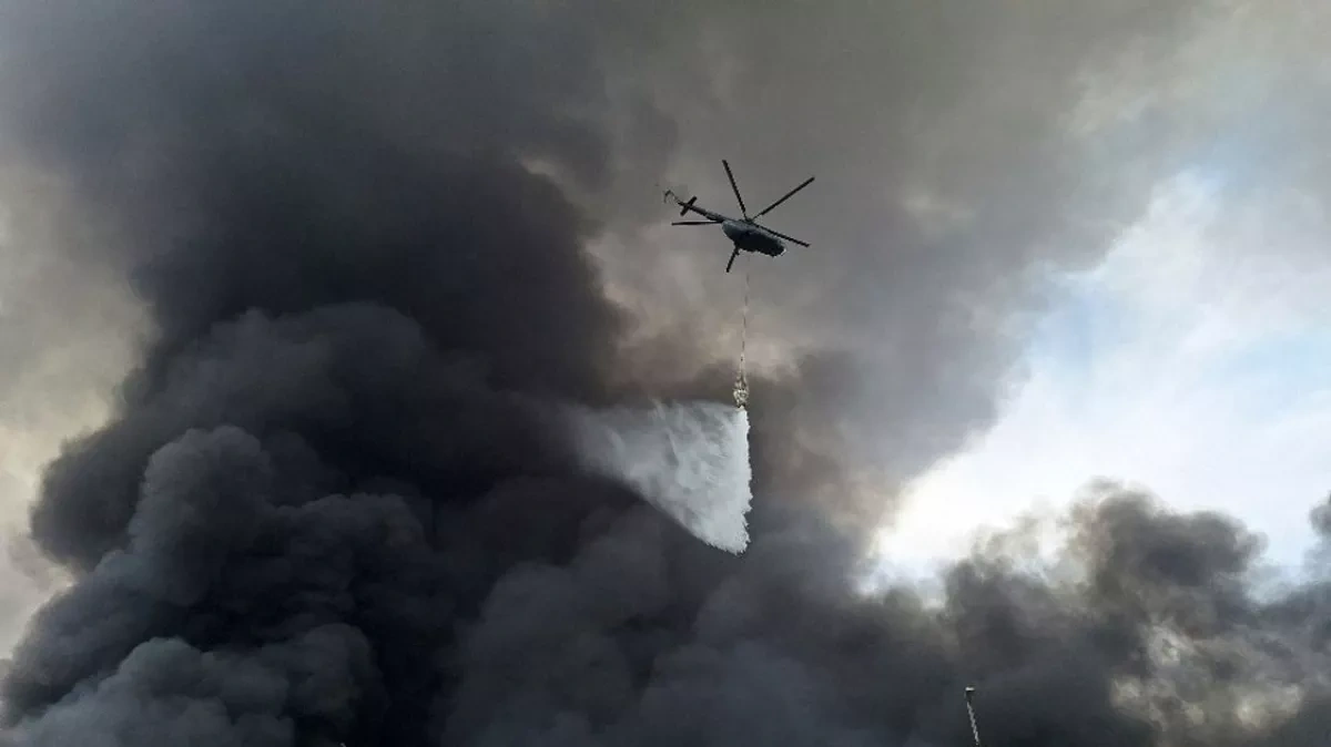 Explosions heard at Iranian oil refinery on Lavan island