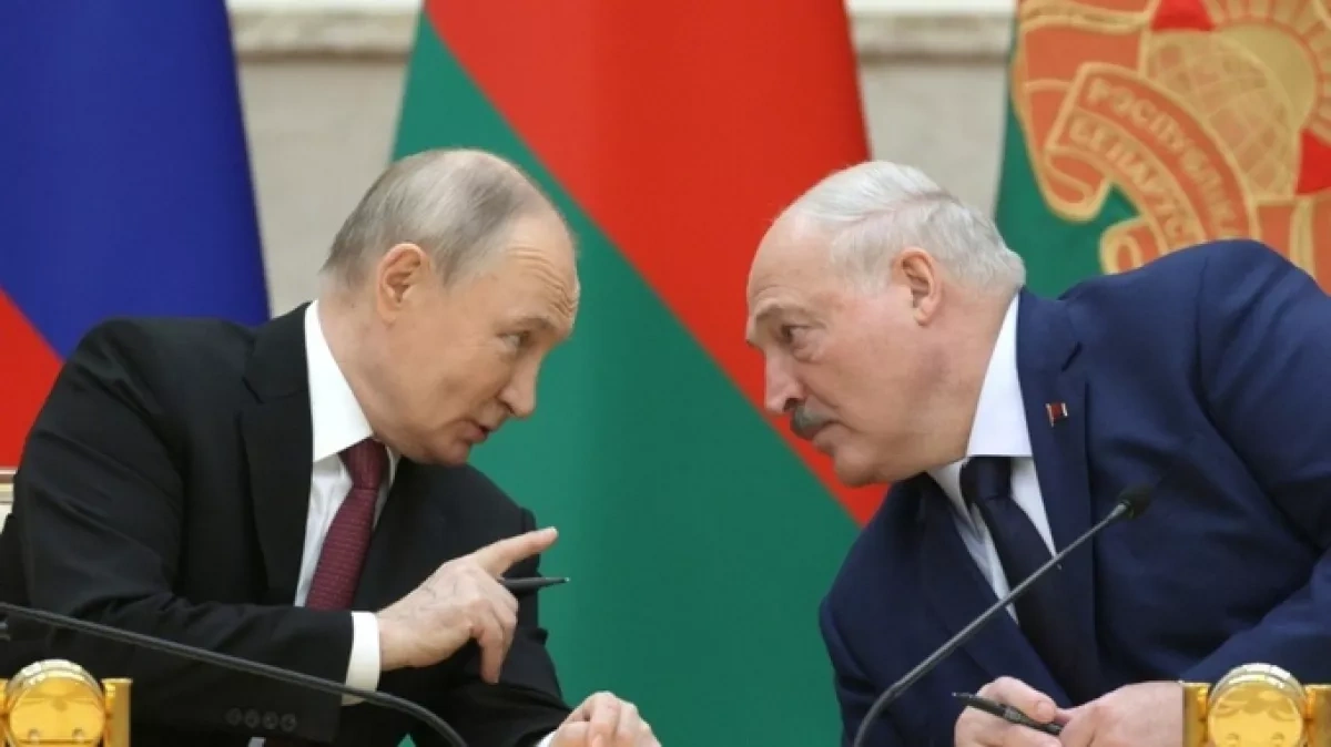 Belarusian president arrives in Russia for talks with Putin