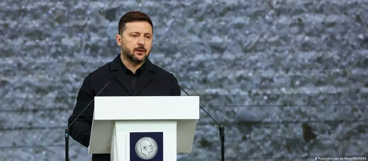 Zelenskyy receives “Four Freedoms” award in the Netherlands