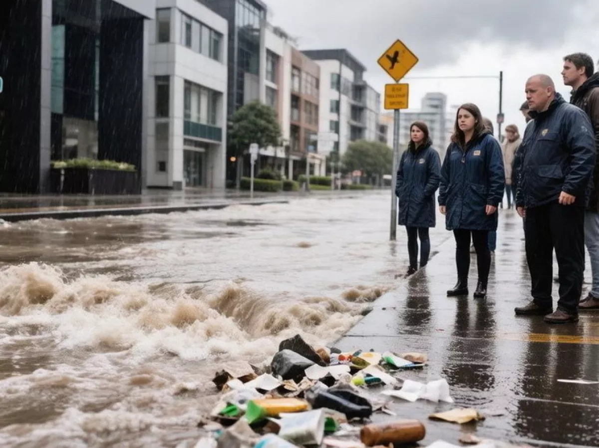 Storm overwhelms Wellington wastewater system, causing sewage flooding