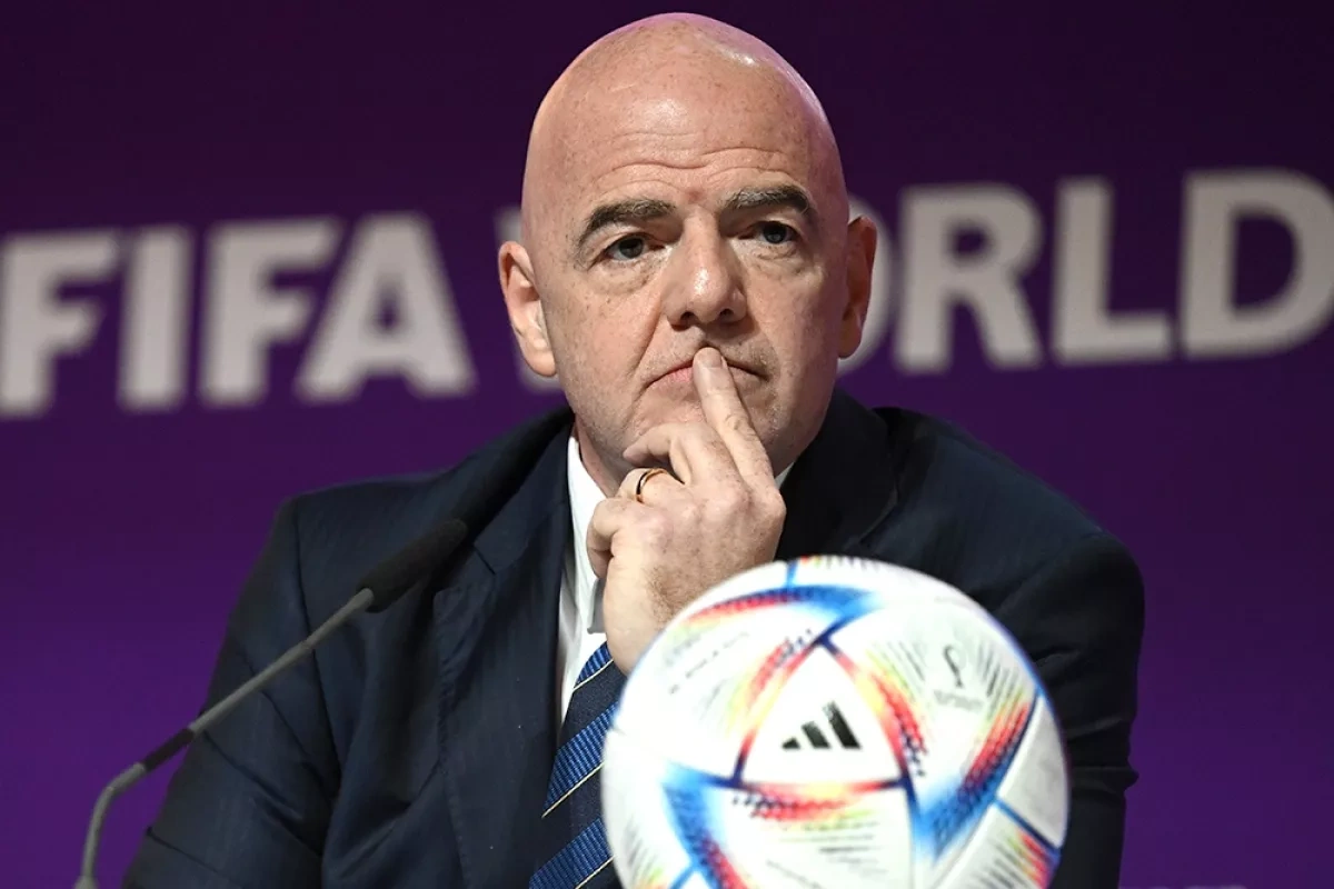 FIFA chief Infantino accuses World Cup critics of spreading hate