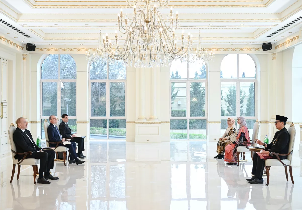 Azerbaijani president accepts credentials of several newly appointed ambassadors PHOTO
