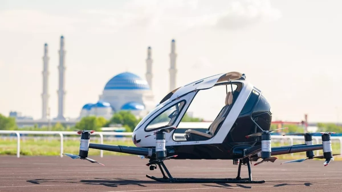 Kazakhstan tests passenger-carrying autonomous air taxi for first time