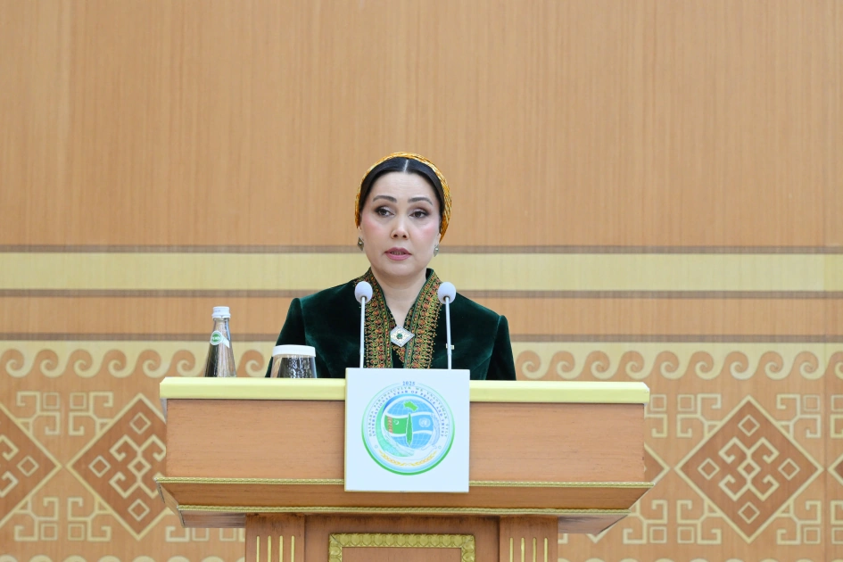 Heydar Aliyev Foundation VP Leyla Aliyeva participates in international conference in Turkmenistan (PHOTO)