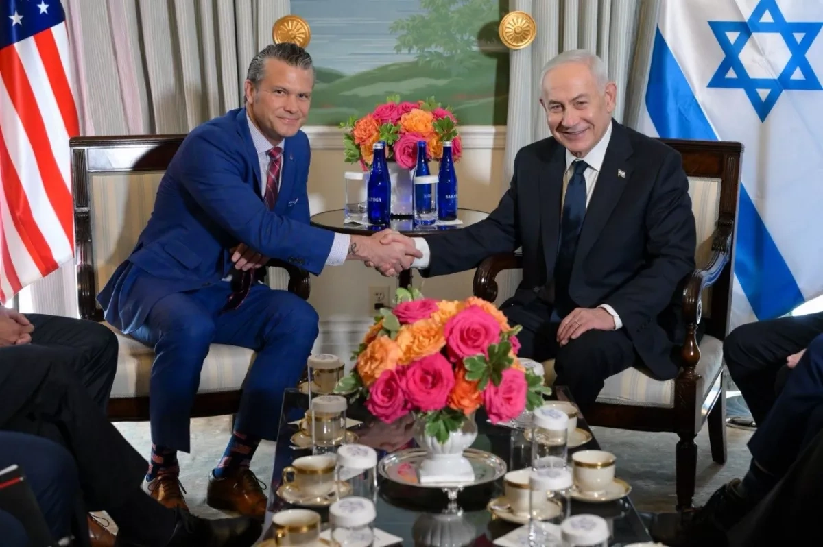 Netanyahu urges evangelical leaders to fight antisemitism at Washington meeting PHOTO