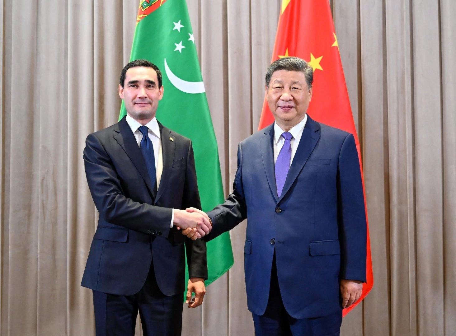 China reaffirms commitment to stronger ties with Turkmenistan