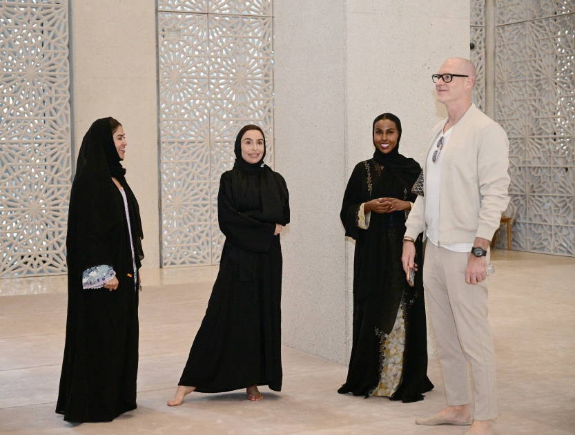 Heydar Aliyev Foundation VP Leyla Aliyeva visits Louvre Abu Dhabi Museum and Abrahamic Family House (PHOTO)