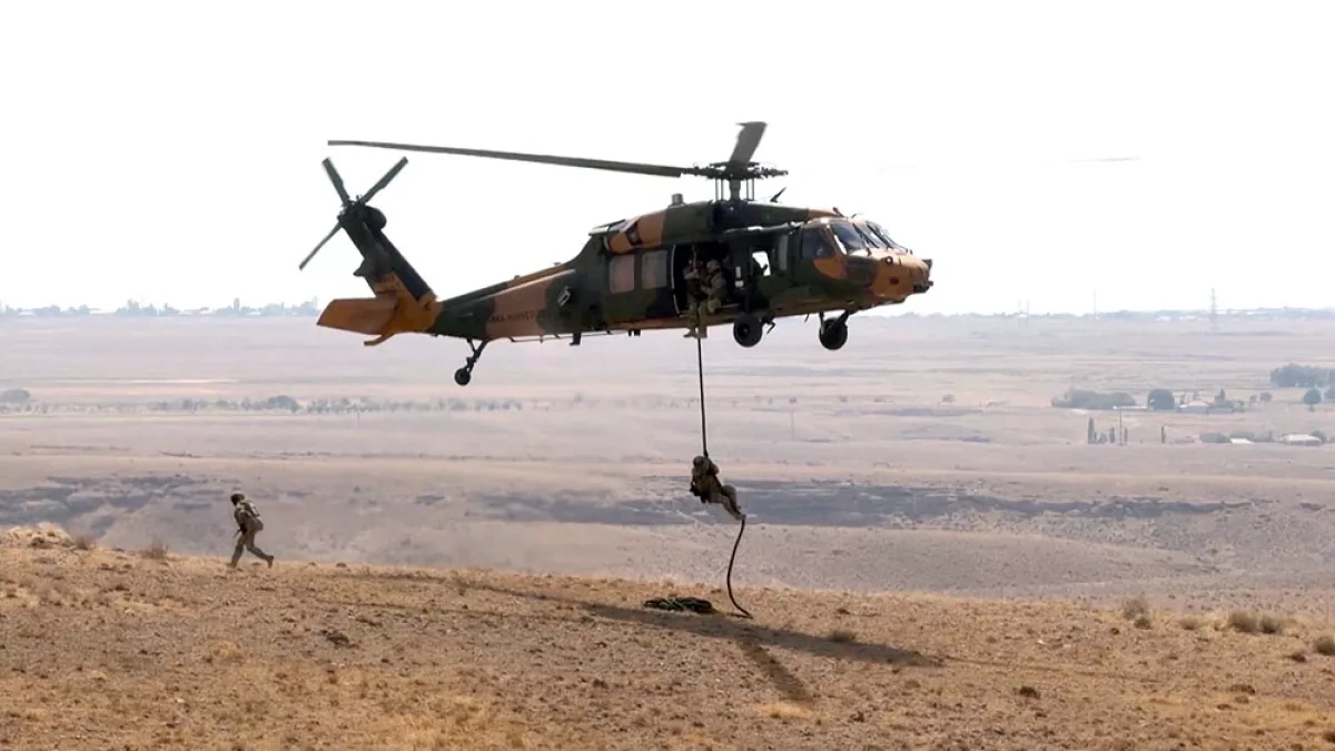 Azerbaijan, Türkiye, Uzbekistan conduct helicopter airborne drill PHOTO / VIDEO