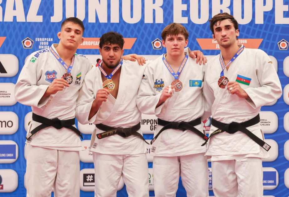 Azerbaijani judo team finish European Cup with five medals