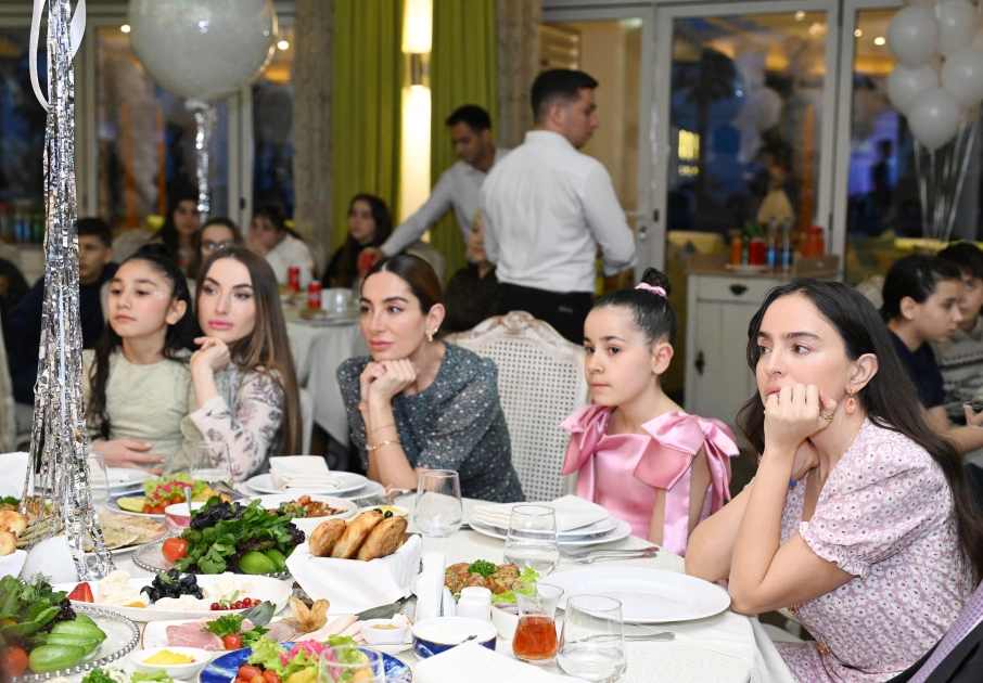 Heydar Aliyev Foundation VP Leyla Aliyeva, Head of Baku Media Center Arzu Aliyeva and Alena Aliyeva join festive celebrations for children with special needs in Baku (PHOTO)