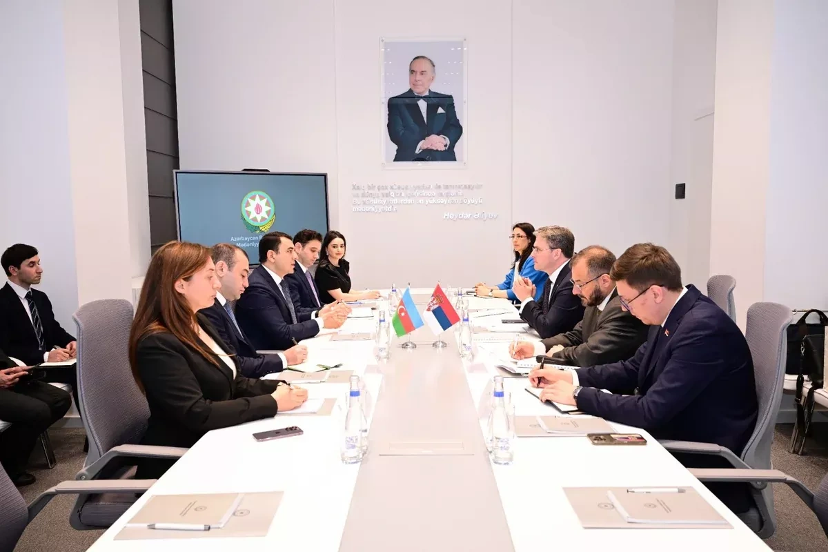Azerbaijan, Serbia explore deeper cultural cooperation in Baku talks PHOTO