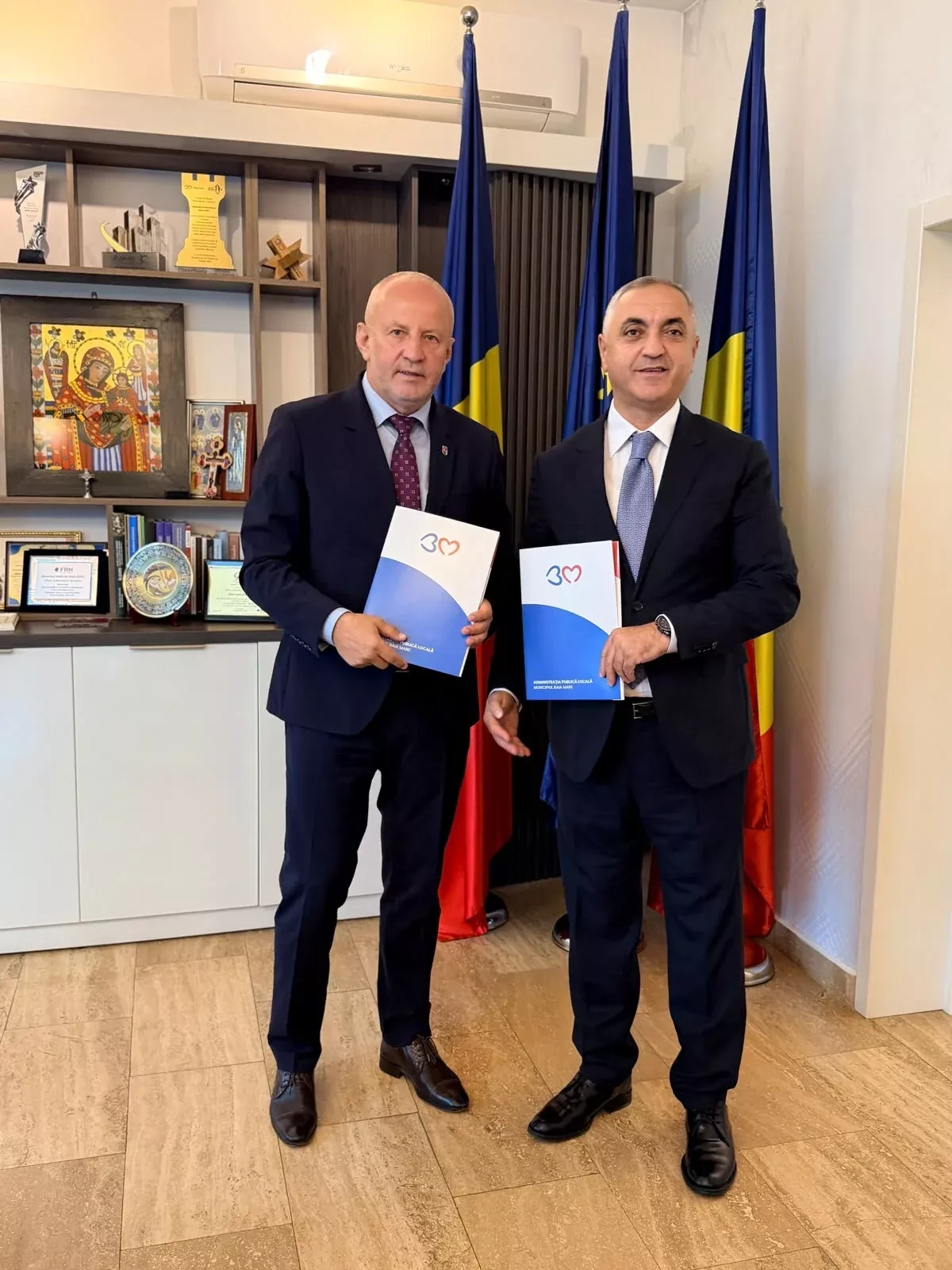 Romanian Baia Mare, Azerbaijan's Khankandi lay groundwork for sister-city partnership PHOTO