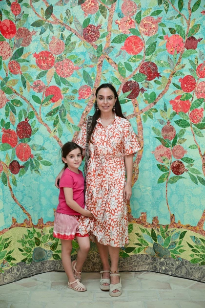 Leyla Aliyeva explores works of first Bukhara Biennial (PHOTO)