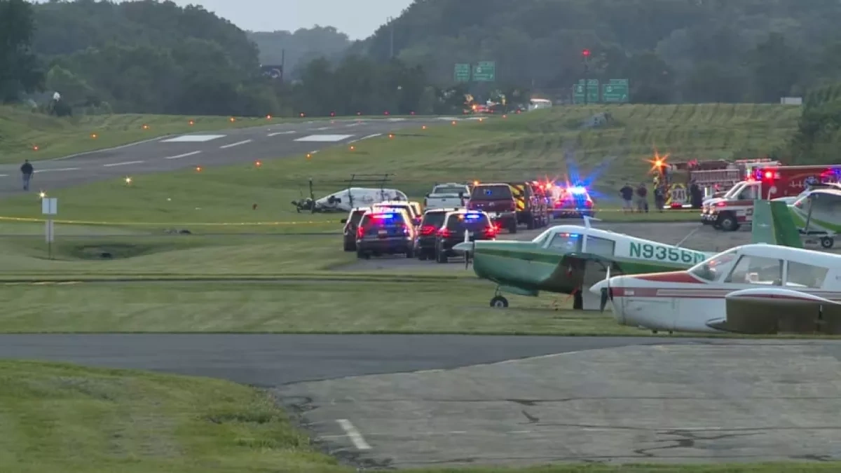 Plane collides with police helicopter in US, leaving one dead