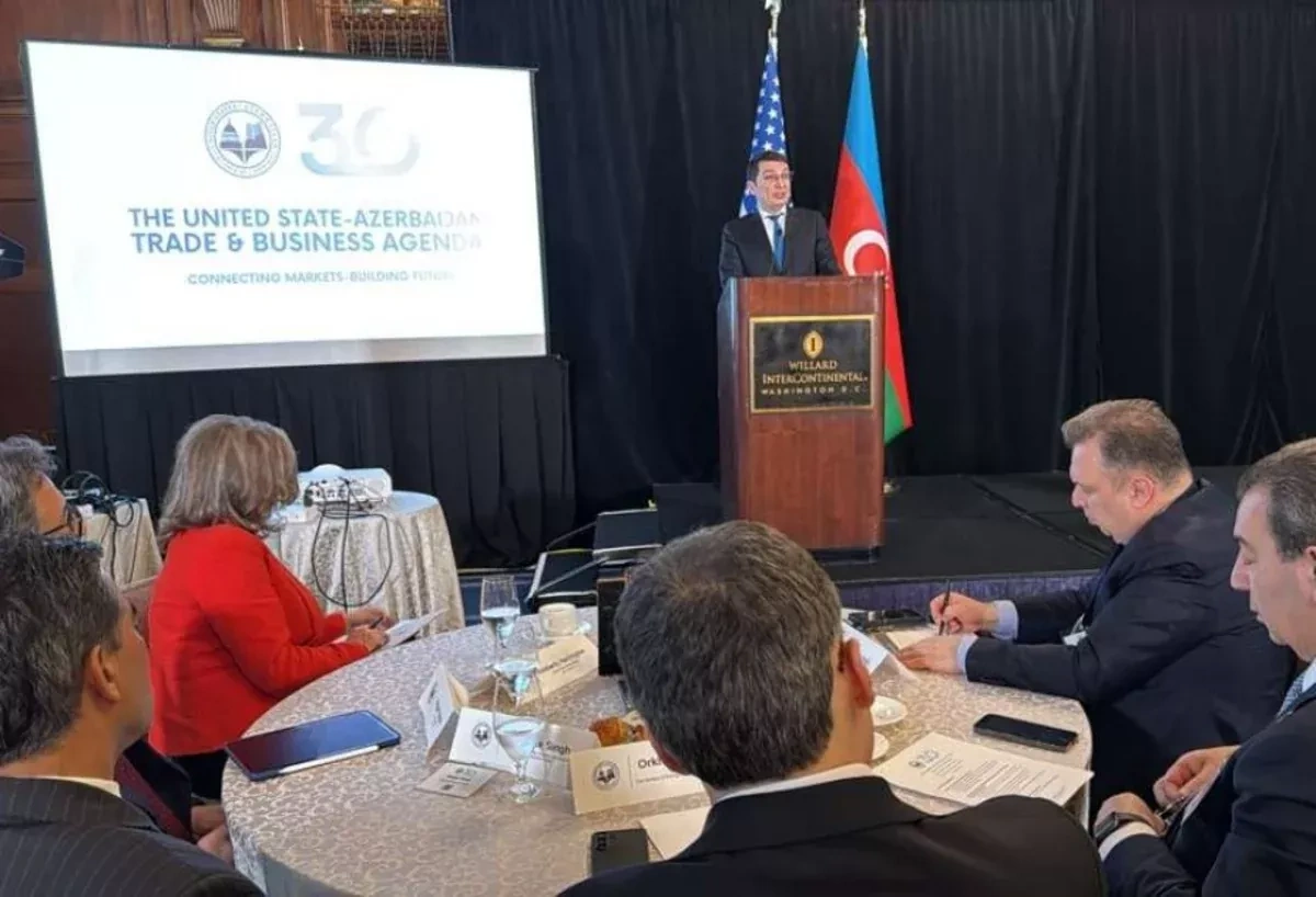 Azerbaijan, US explore expanded economic, strategic cooperation at trade conference Photo