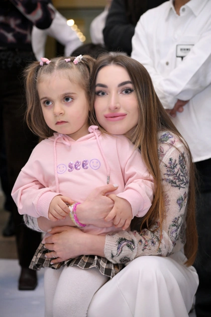Heydar Aliyev Foundation VP Leyla Aliyeva, Head of Baku Media Center Arzu Aliyeva and Alena Aliyeva join festive celebrations for children with special needs in Baku (PHOTO)