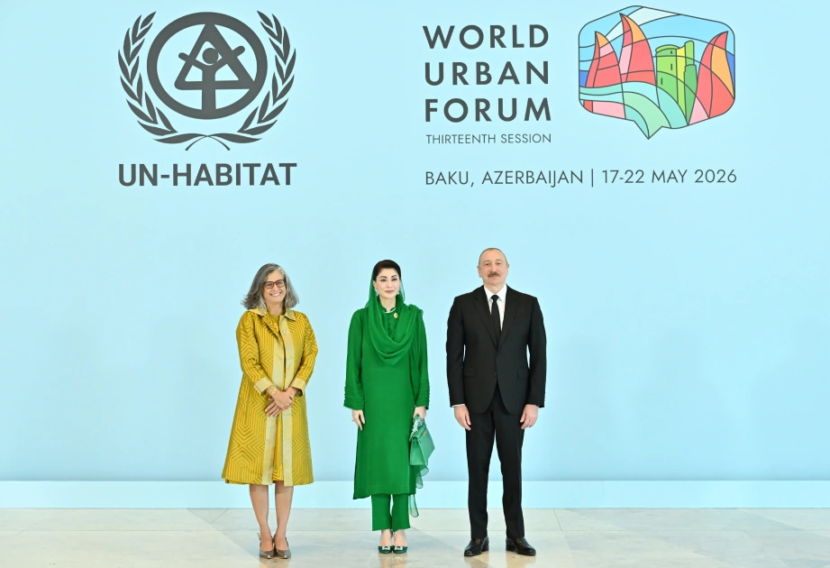 President Ilham Aliyev attends opening ceremony of WUF13 in Baku (PHOTO) (LIVE)