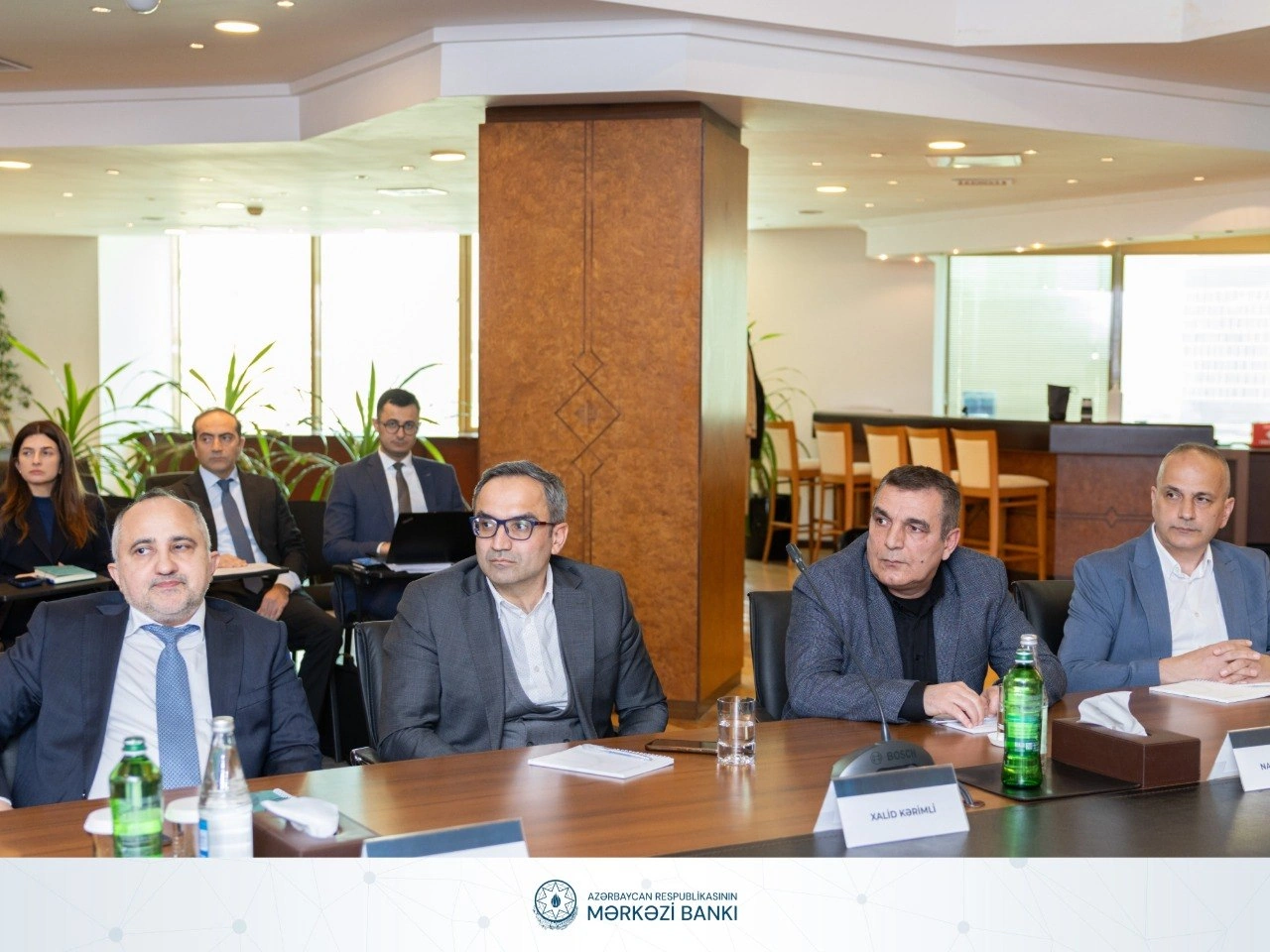 Azerbaijani Central Bank discusses macroeconomic situation with experts (PHOTO)
