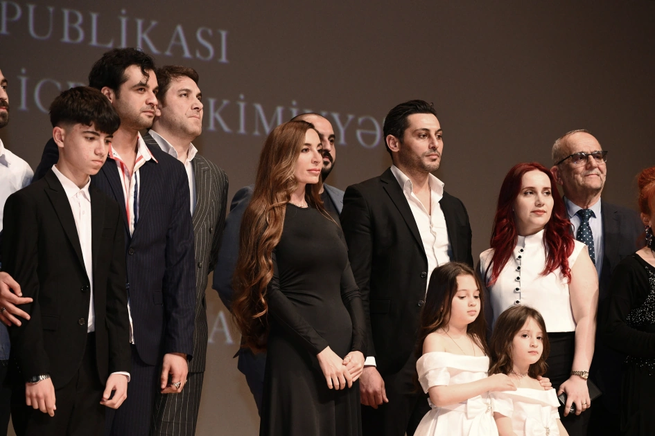 Arzu Aliyeva, Alena Aliyeva attend premier of feature film "Taghiyev: School" (PHOTO)